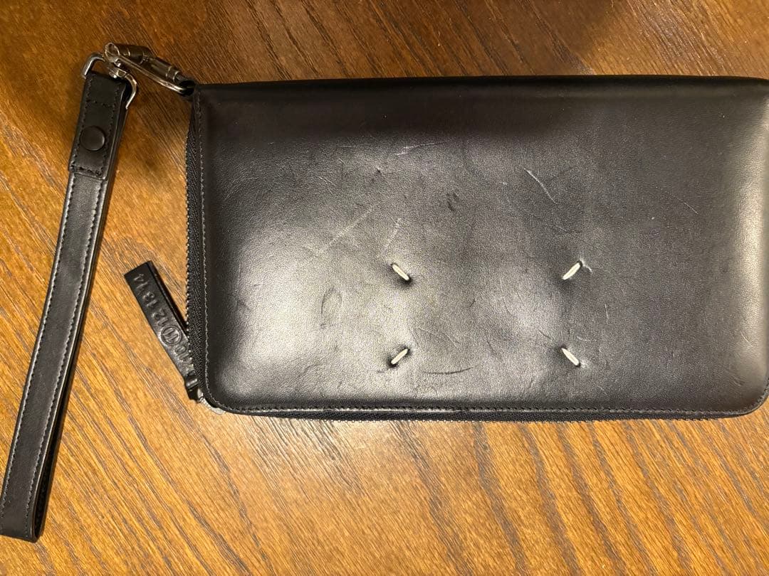 マルジェラ クラッチバック型長財布　黒