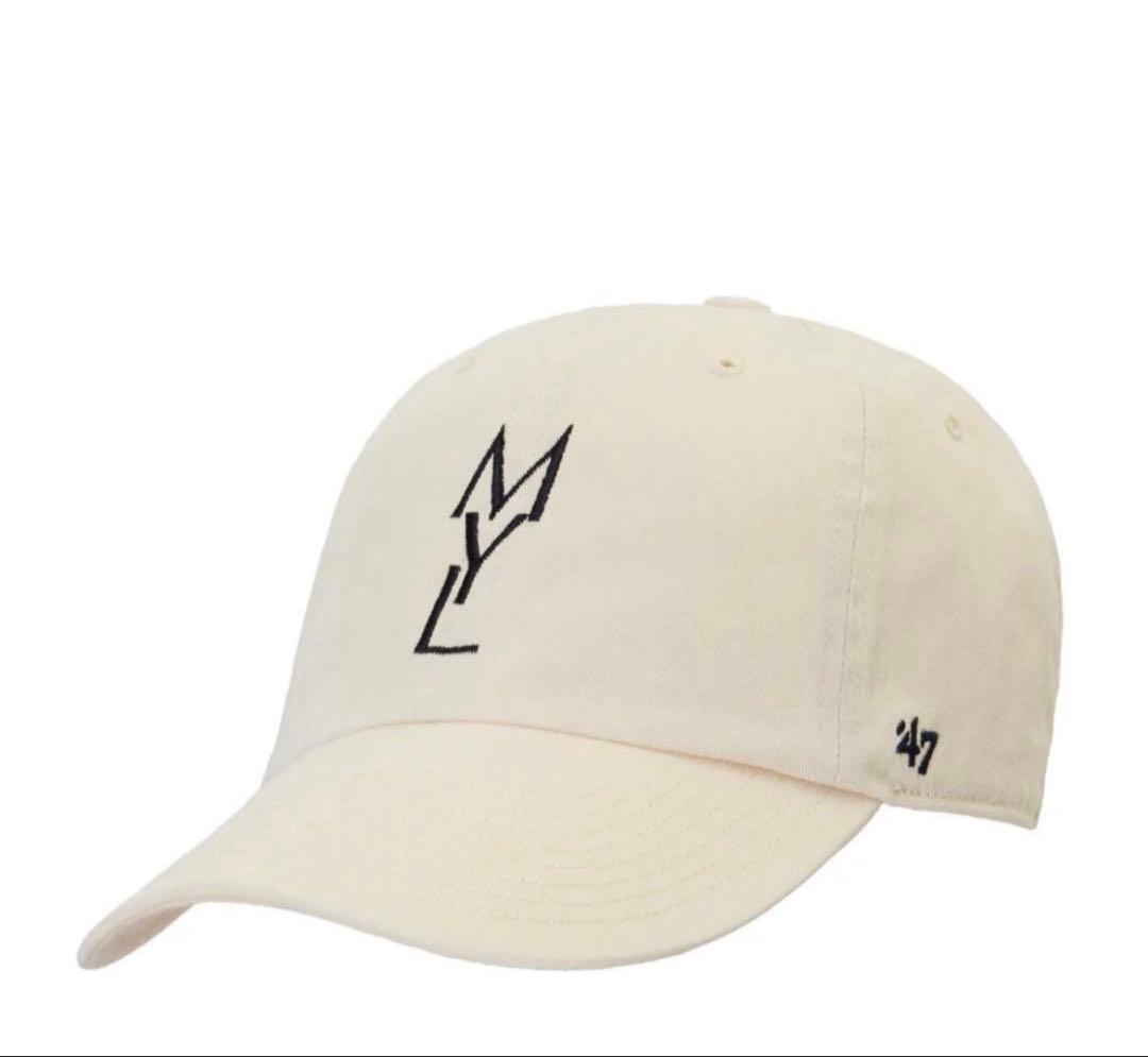 最終お値下げ　MYLAN Logo Cap by '47 クリーム