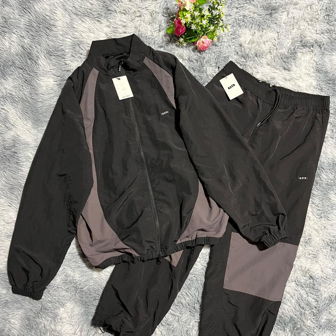 新品GOD SELECTION XXX トラックジャケット セットアップ　M GOD SELECTION XXX(ゴッドセレクショントリプルエックス) / TRACK