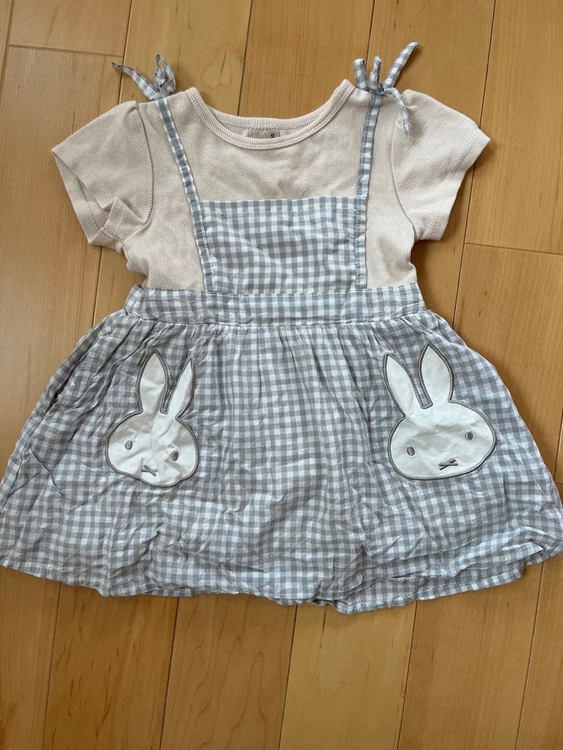 【こゆき】petit main ミッフィーコラボワンピース