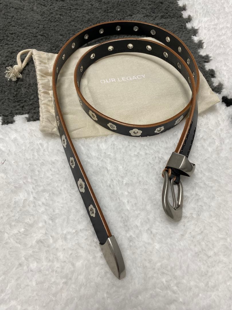 小物 Our Legacy 2cm BELT OD 90cm/BLACK