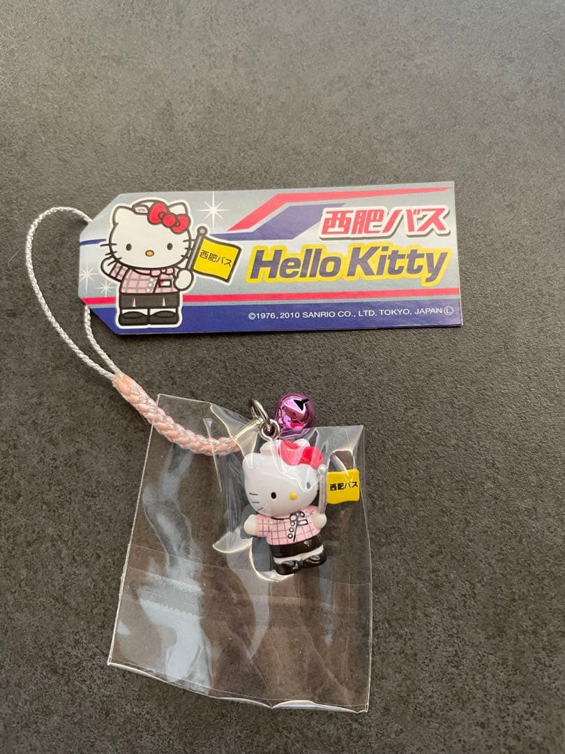 激レア　ハローキティ　根付ストラップ　西肥バス　長崎　佐世保 2026年最新】佐世保 キティの人気アイテム - メルカリ