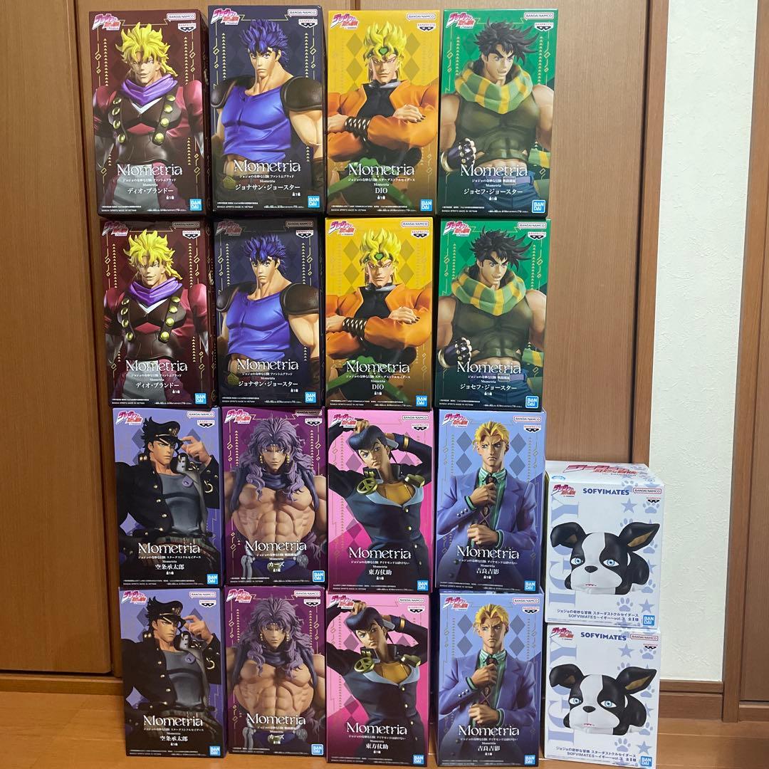 ジョジョの奇妙な冒険 mometria sofvimatesフィギュア セット