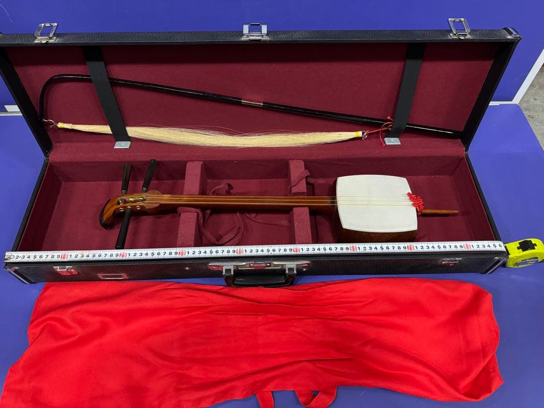 5色のクレヨン★胡弓 和胡弓 小胡弓 高級和胡弓セット ハードケース付き