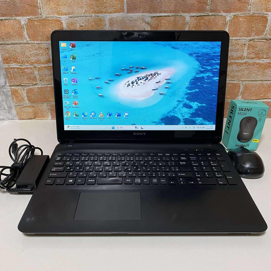 SONYノートPC Corei7 SSD メモリ8GB Wind11オフィス付 - メルカリ
