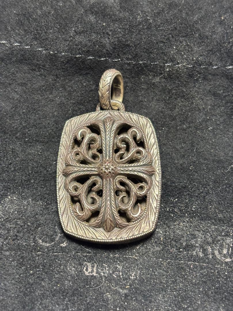 クロムハーツ　フローラルクロス　彫金カスタム2006年製