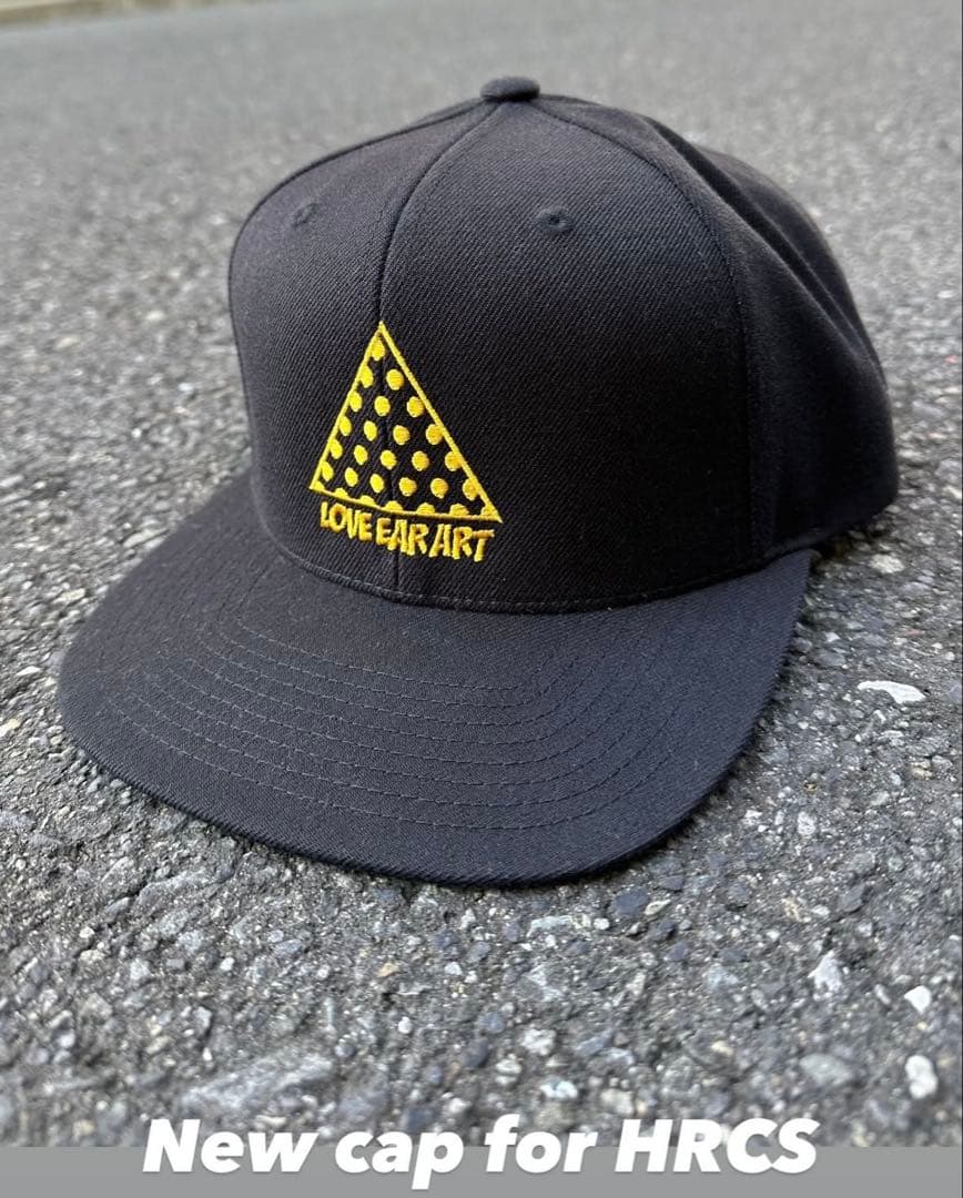 【Love ear art】2025 HRCSイベント限定 キャップ ブラック