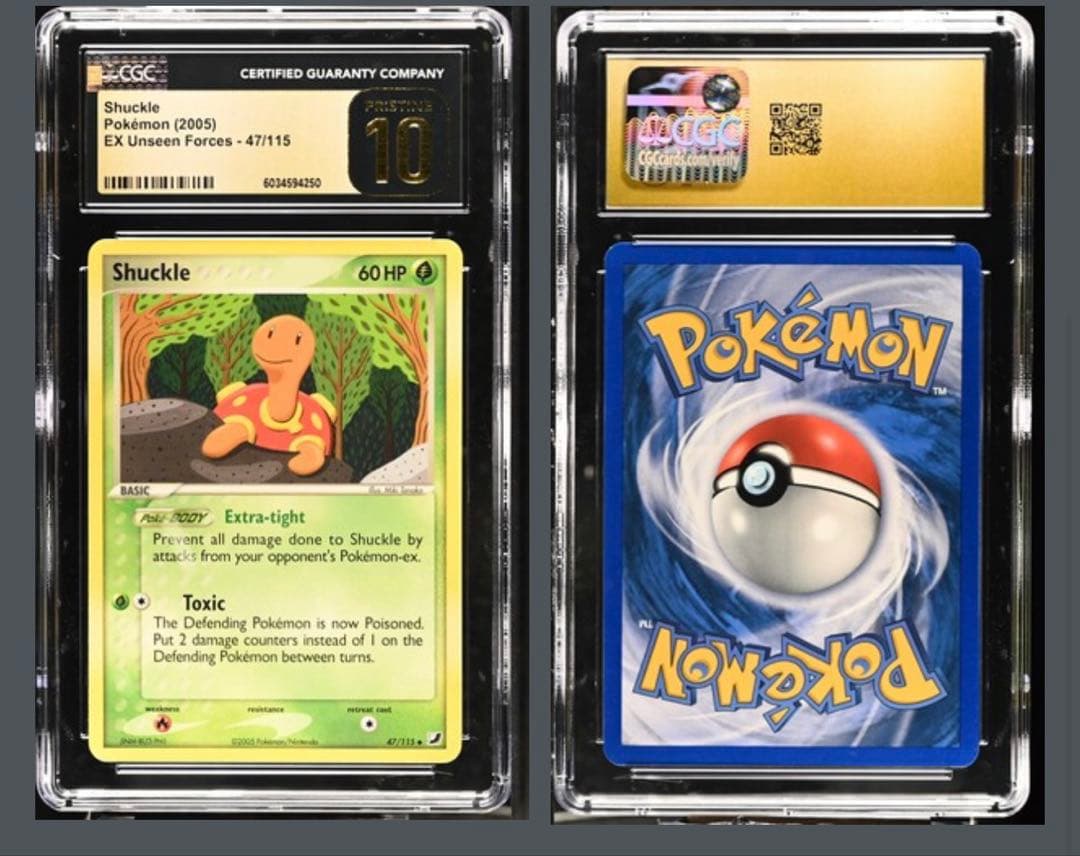 Shuckle ポケモンカード 2005年 CGC 10