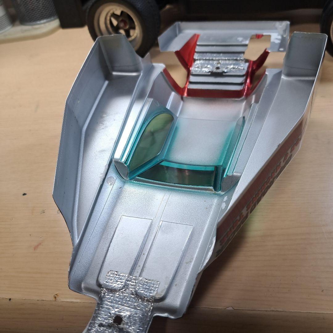 タミヤDT02(京商ターボオプティマボディ)サーボ無し - メルカリ