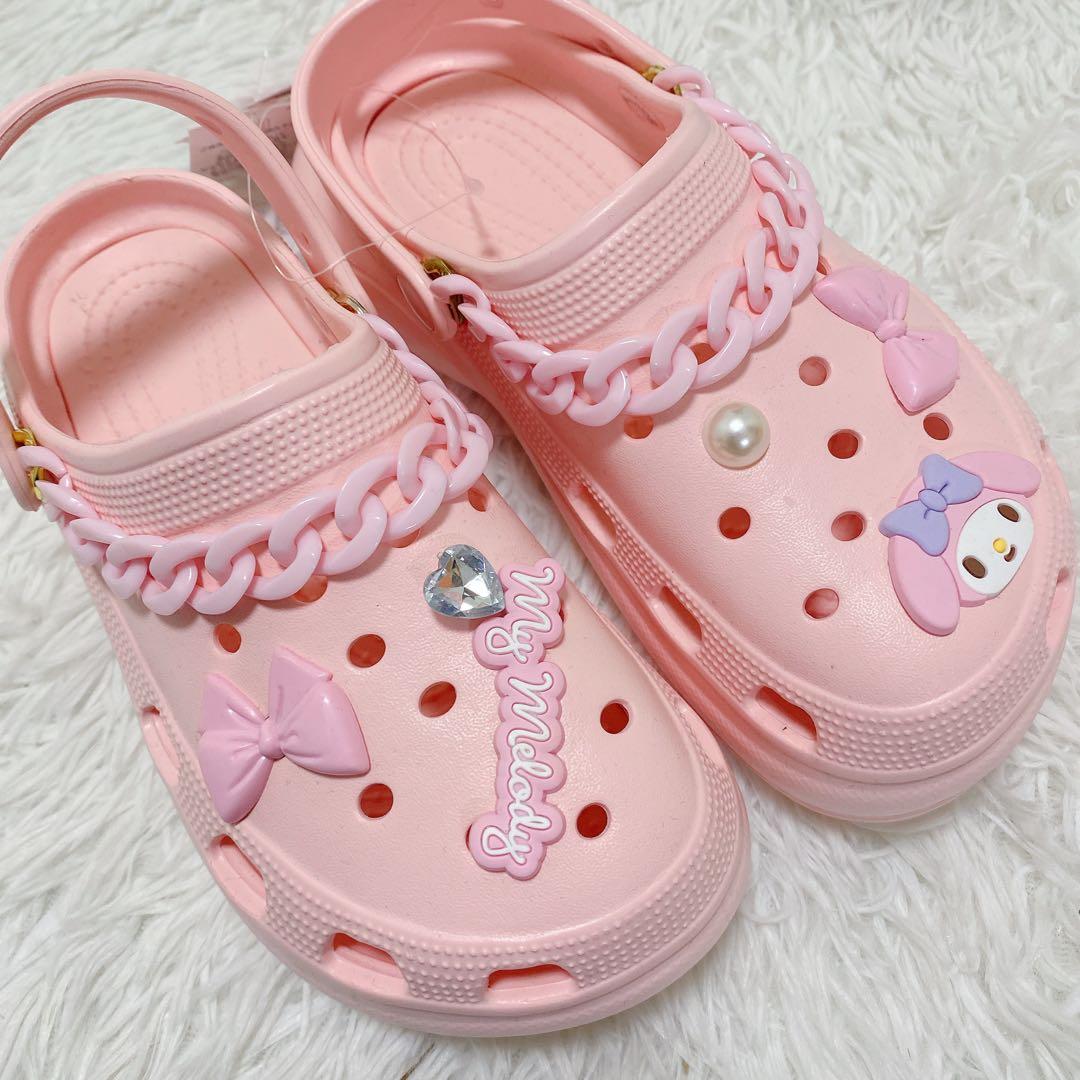 マイメロ クロックス サンダル ドンキ限定 サンリオ Mサイズ - メルカリ