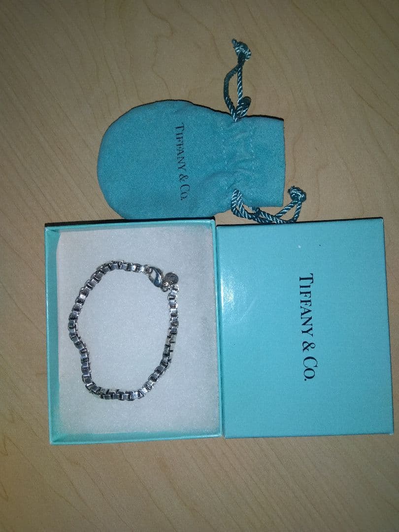 Tiffany & Co. シルバーベネチアンブレスレット19cm