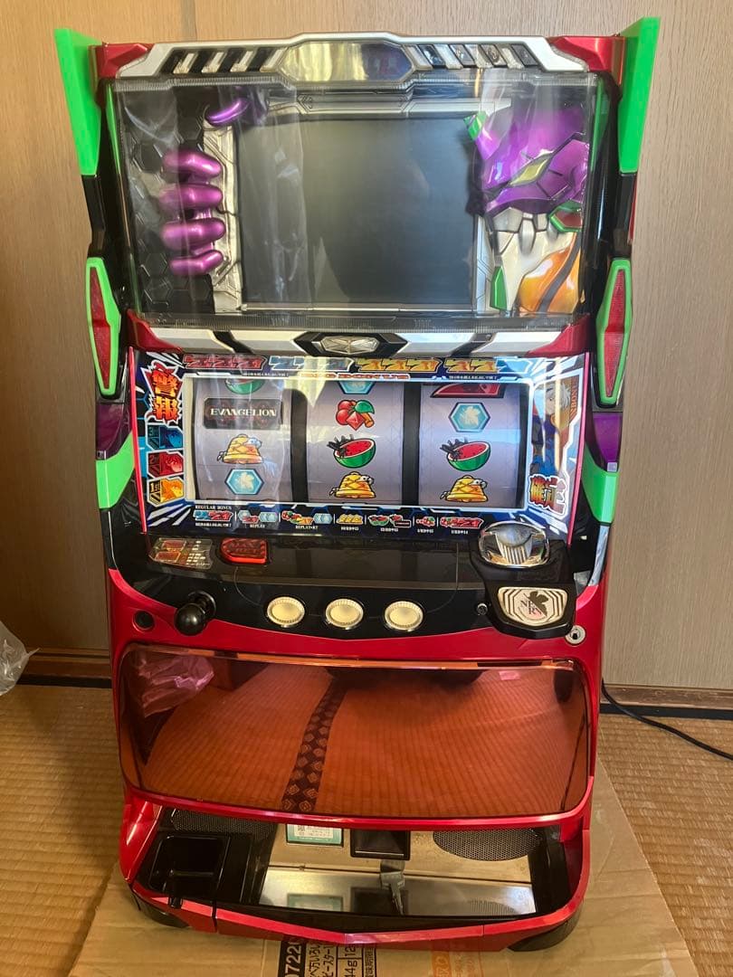 【送料込み】パチスロ実機　エヴァンゲリオン 魂の軌跡　赤枠