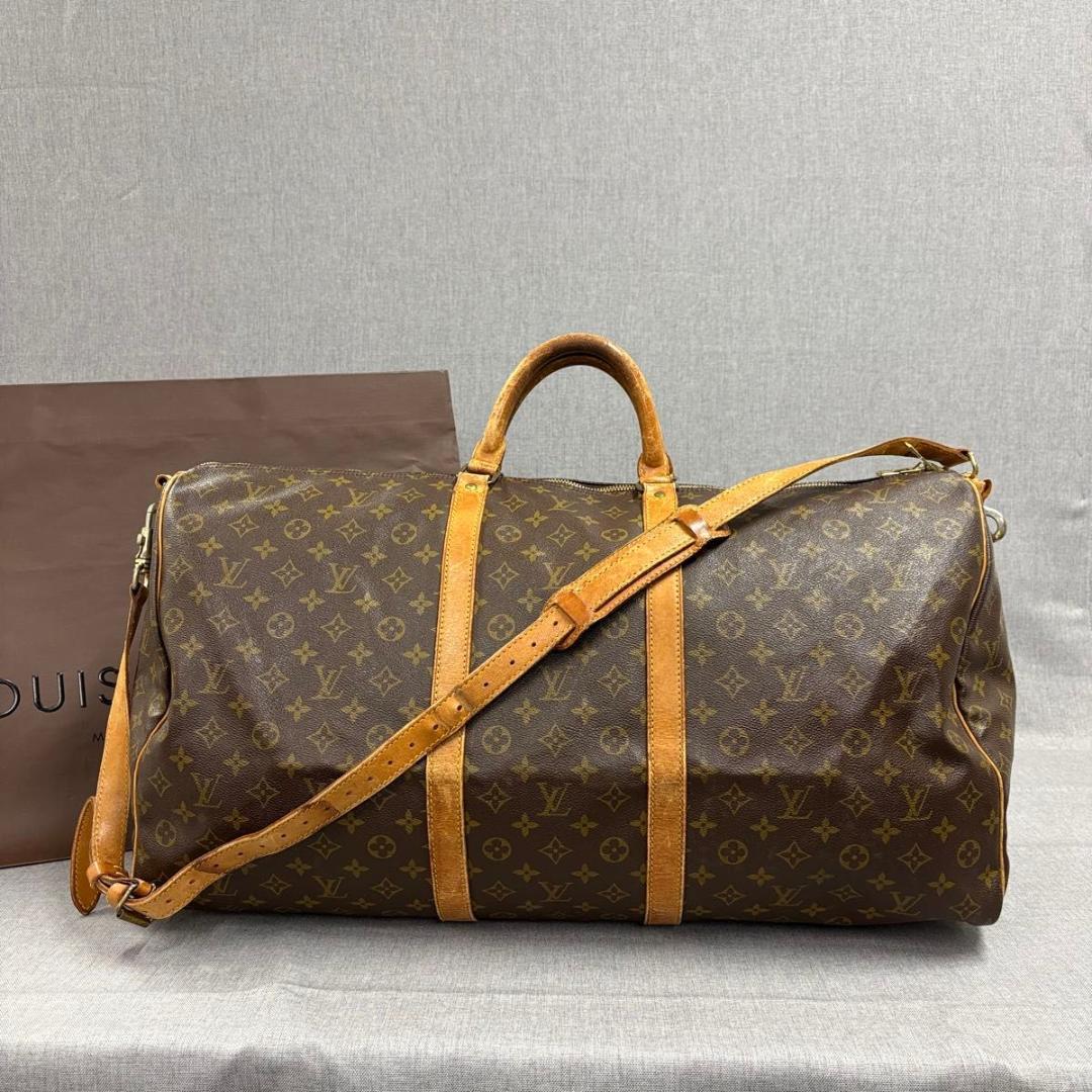 LOUIS VUITTON ルイヴィトン キーポルバンドリエール60 ボストン