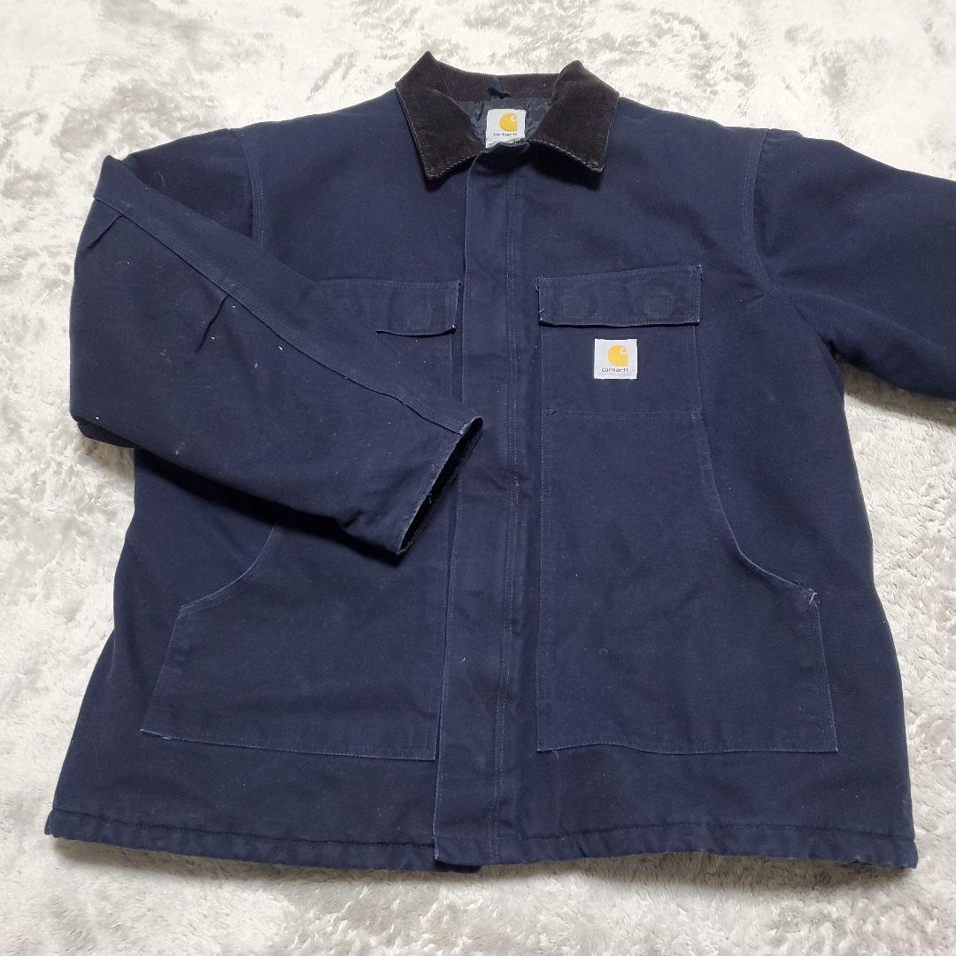 Carhartt ネイビー トラディショナルジャケット
