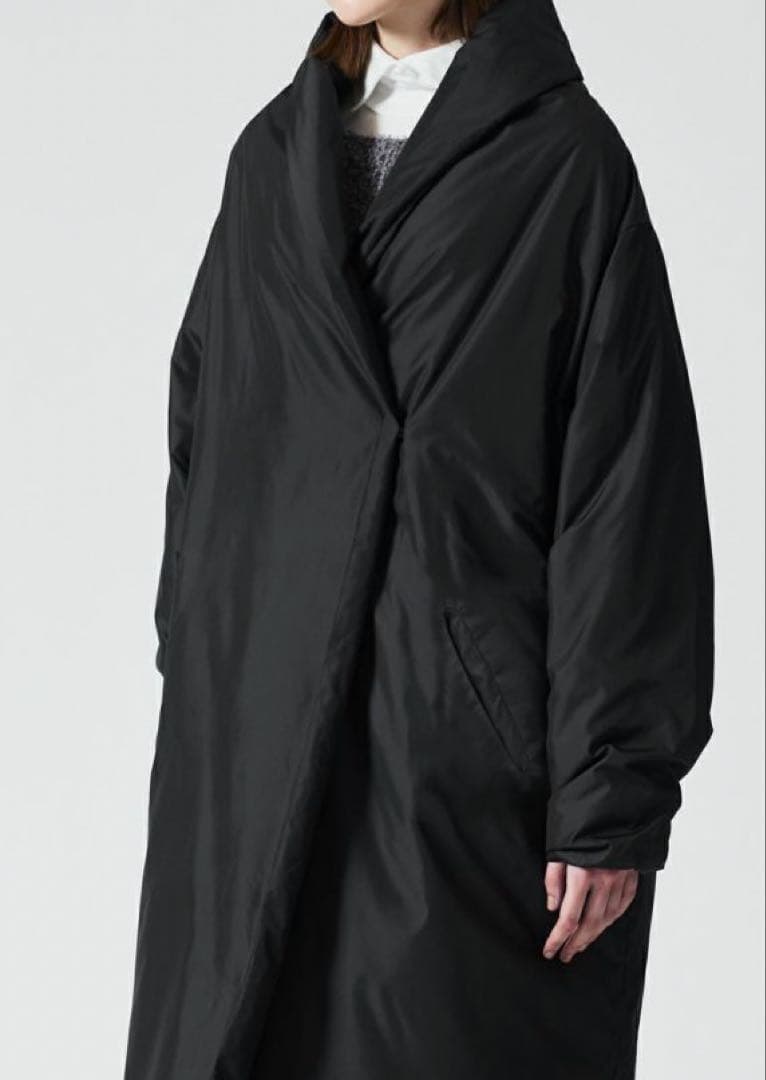 mizuiro ind（ミズイロインド）ドレープダウンコート