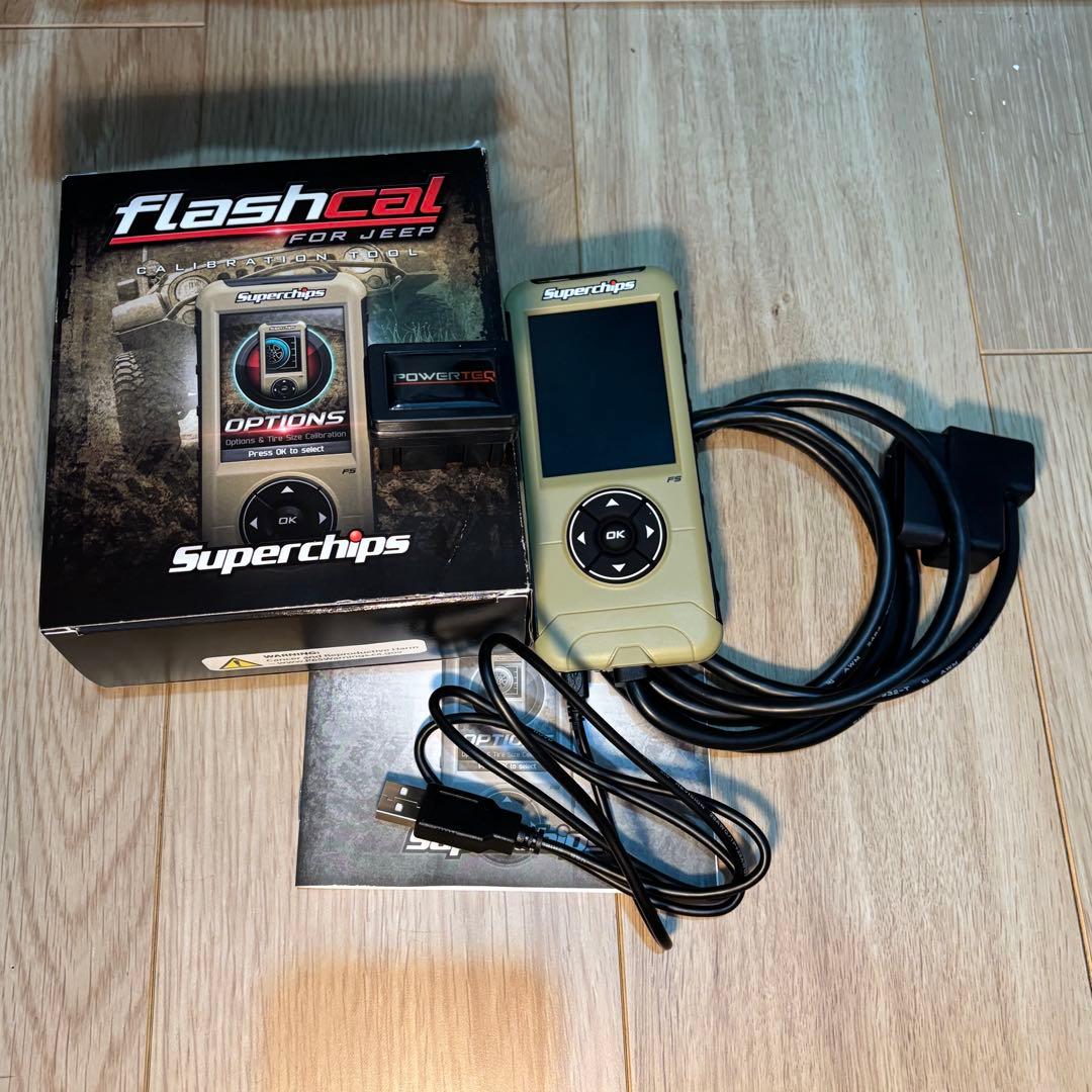 パーツ Superchips Flashcal for Jeep