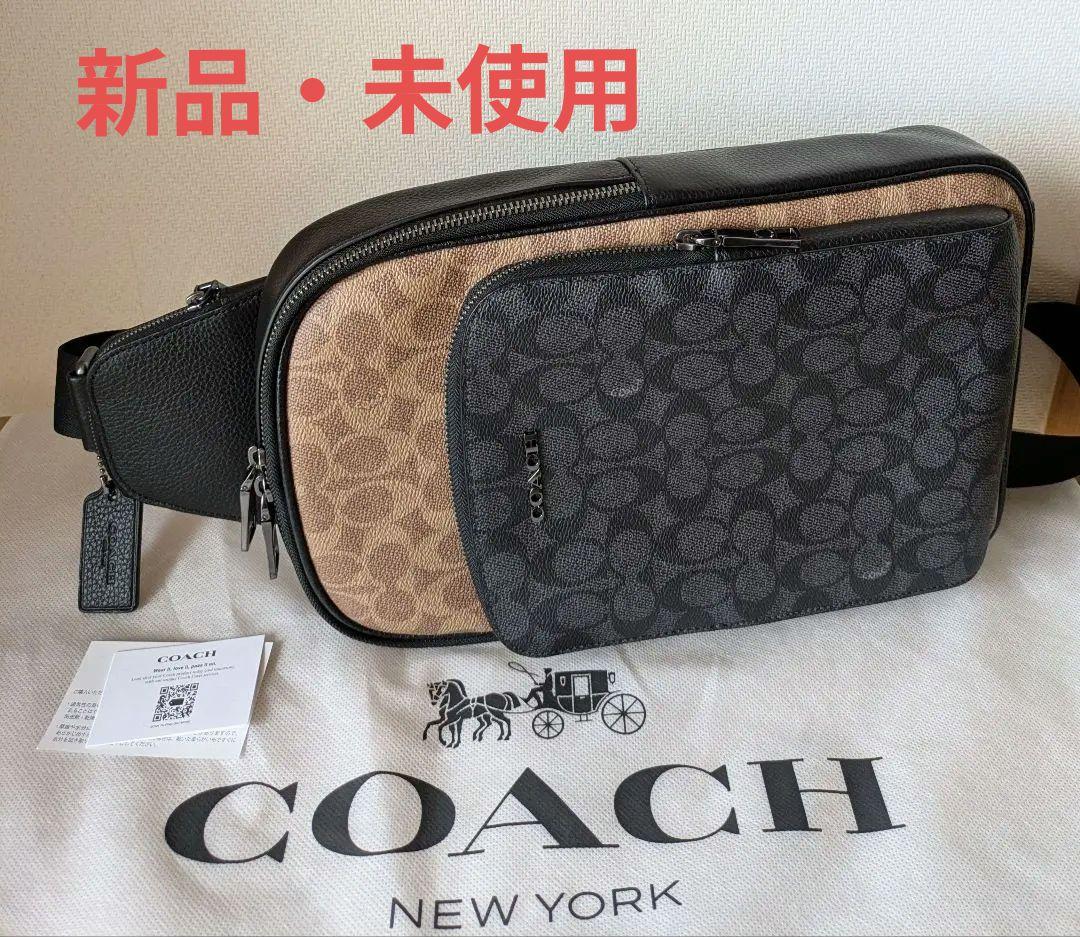1月末までの出品【新品・未使用】COACHボディバッグ