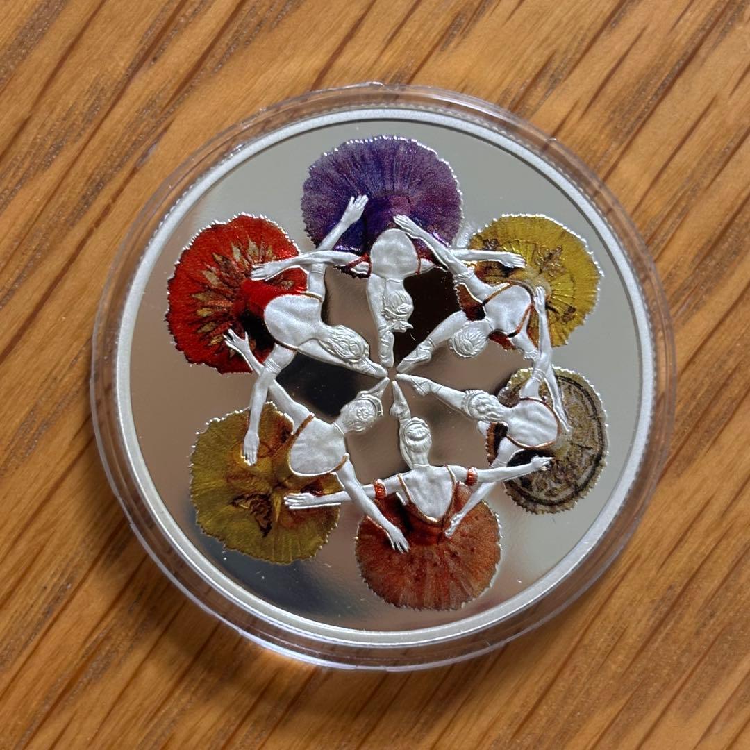 レア【カナダ銀貨】ロイヤル・ウィニペグ・バレエ団 2014 1オンス 純銀