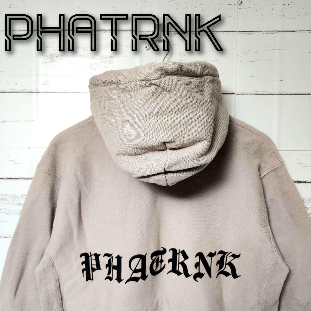 大人気》PHATRNK ファットランク パーカー ベージュ 萩原恭平着用 L