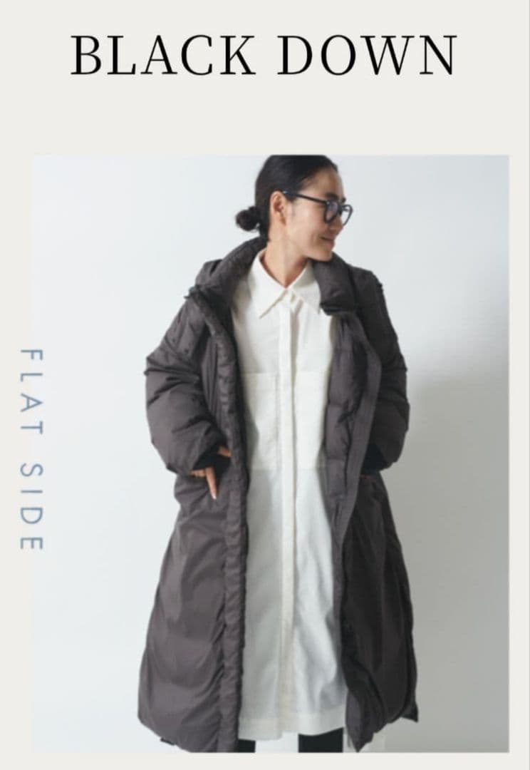 NANGA】NANGA AK DOWN COAT / emmi ブラック - メルカリ