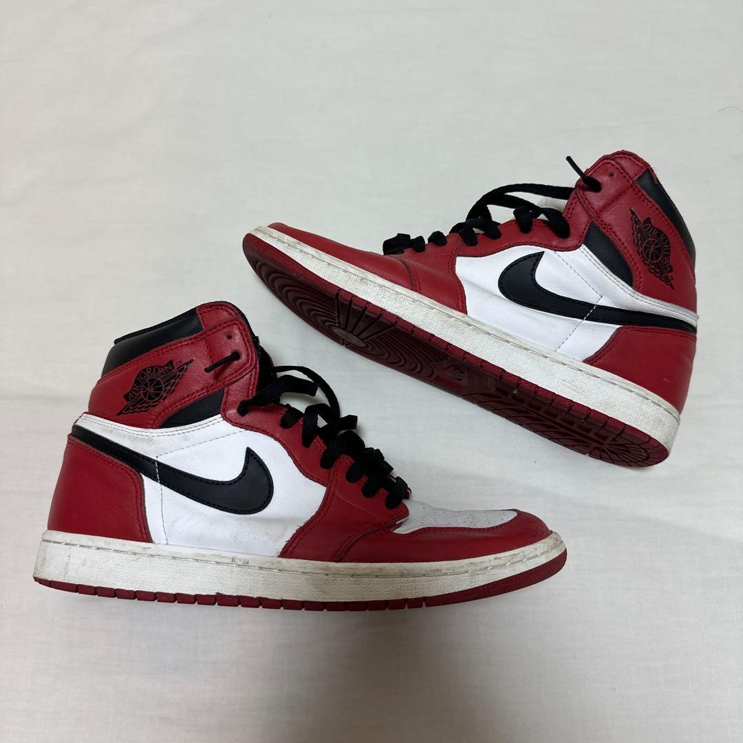 Nike Air Jordan 1 赤白黒 ハイカット