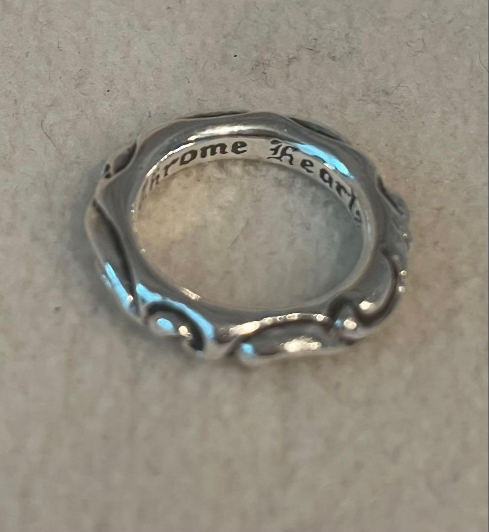 本日限定価格 Chrome Hearts スクロールバンドリング 10号 CHROME HEARTS（クロムハーツ） SCRL BAND スクロールバンドリング