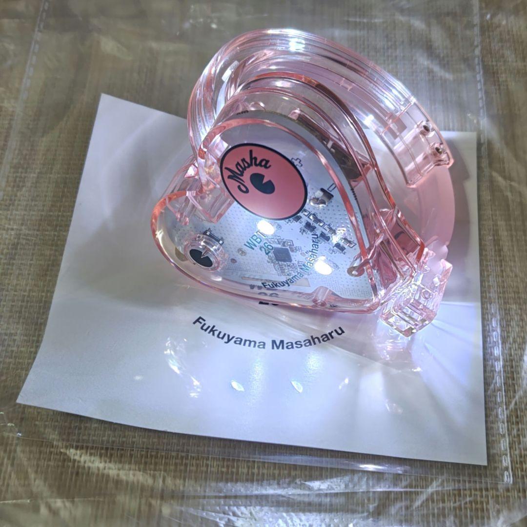 福山雅治 グッズ シンクロライトバングル2026 クリアピンク WBT26