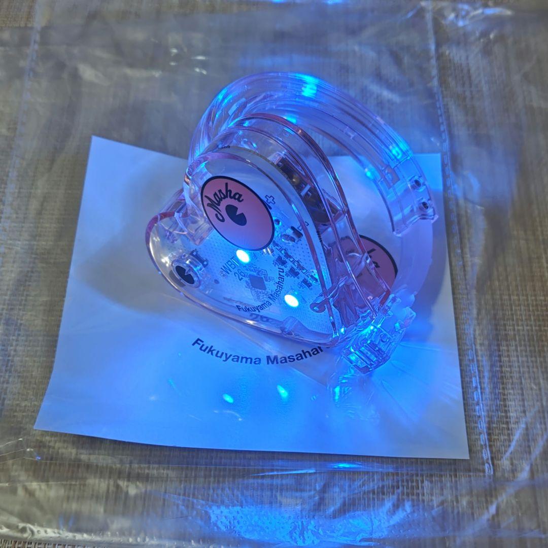 福山雅治 グッズ シンクロライトバングル2026 クリアピンク WBT26