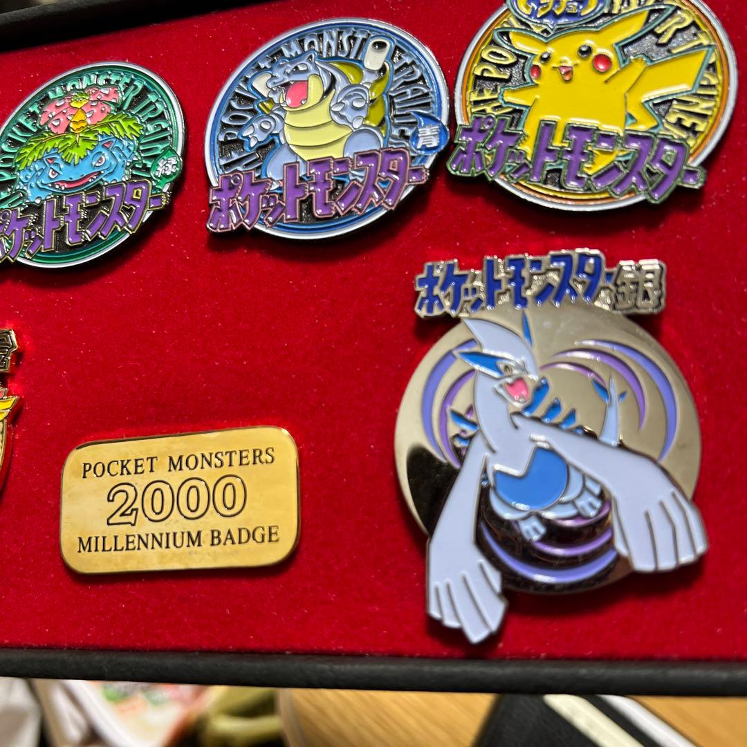 ポケットモンスター ポケモン ミレニアムバッジ 金銀 レア - メルカリ