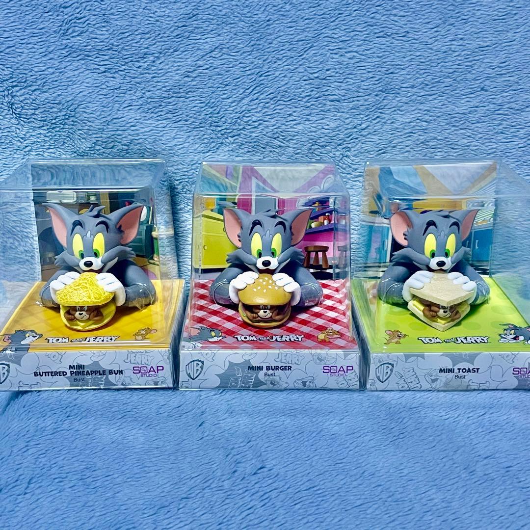 ｟新品未開封｠トムとジェリー ソープスタジオフィギュア　ミニ・バーガー3種セット Amazon.co.jp: SOAP STUDIO ソープスタジオ トムとジェリー トムジェリ