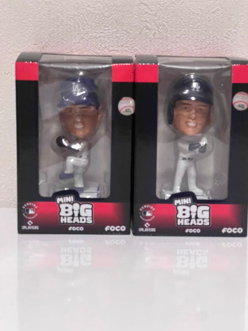 【新品未開封】世界限定１万品 大谷翔平 ミニ ボブルヘッド ホームユニフォーム