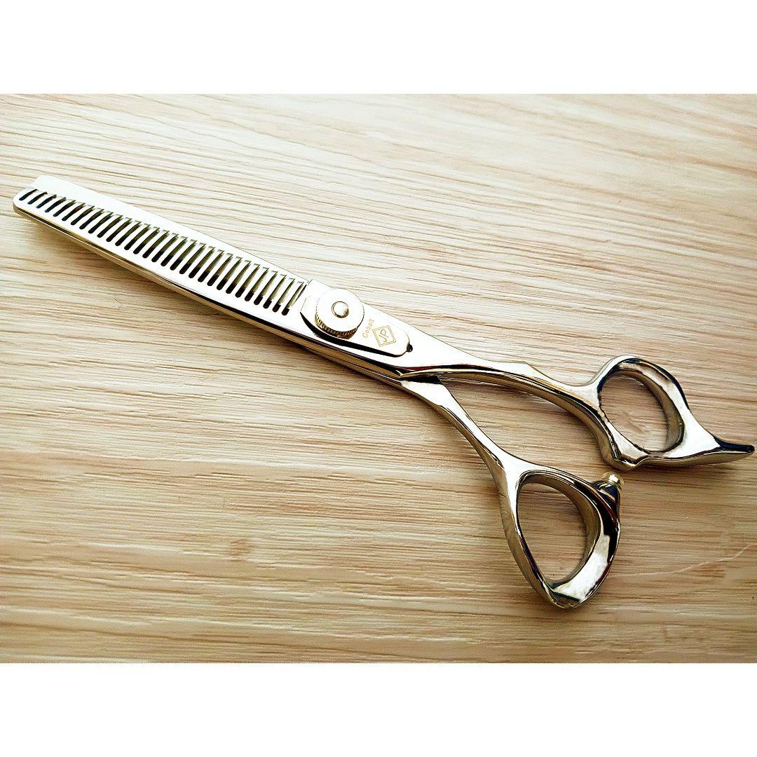切れ味◎プロ仕様セニングシザー美容師スキバサミ理容師＆トリマートリミングペット可