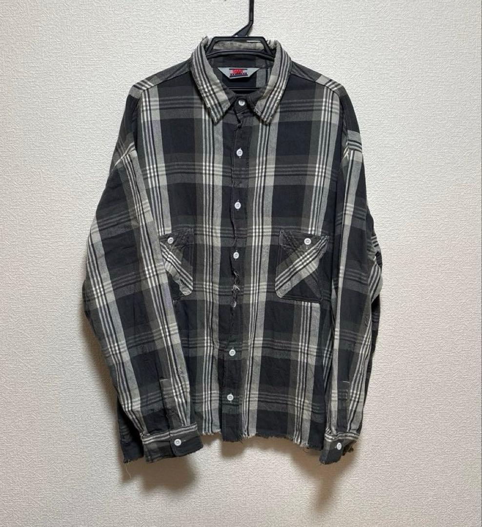 あ*ど様 SAINT MXXXXXX FRANNEL SHIRT CHECK / Yellow SAINT Mxxxxxx Check Frannel Shirt | SVD