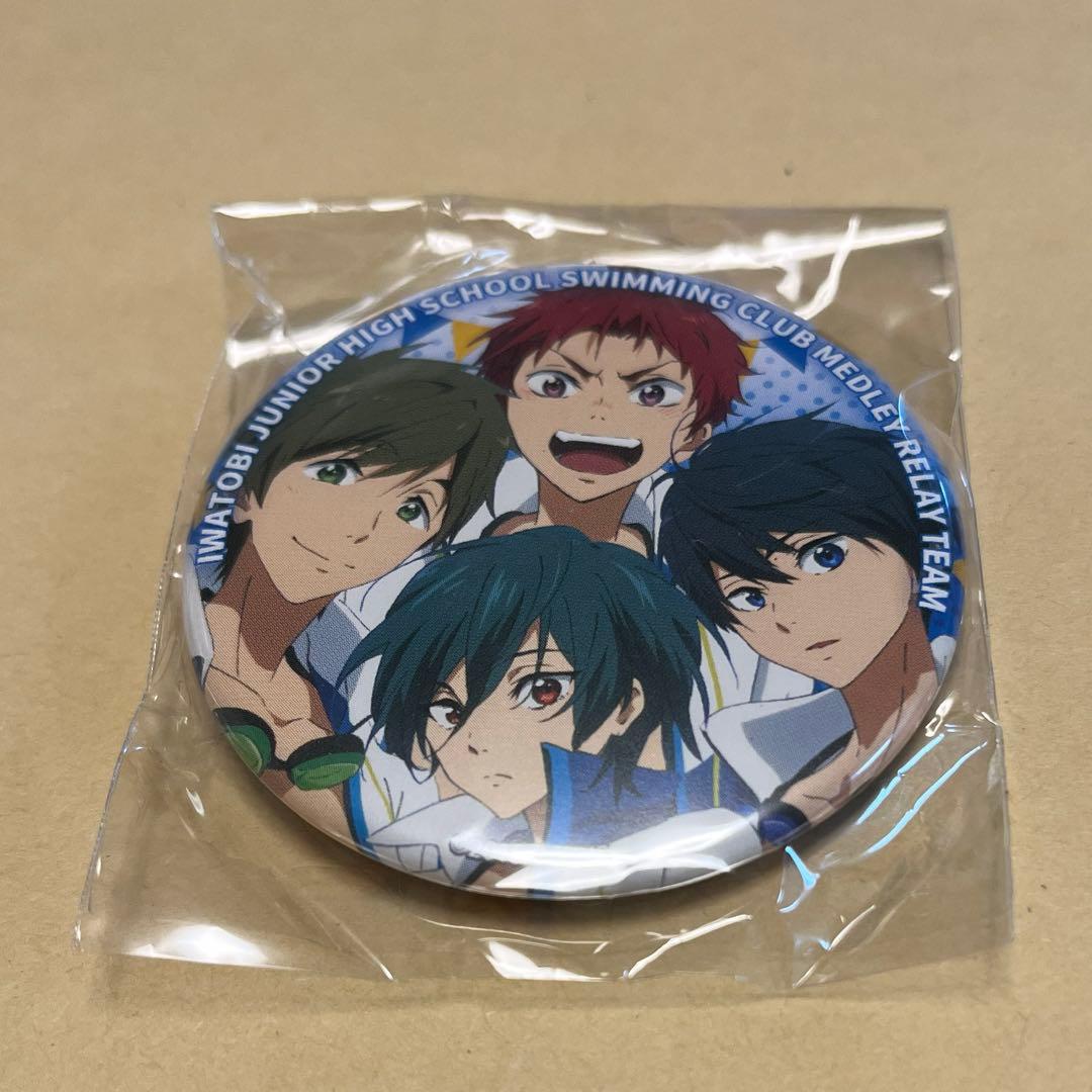 Free! ハイスピード ハイスピ 缶バッジ 七瀬遙 橘真琴 桐嶋郁弥 椎名旭