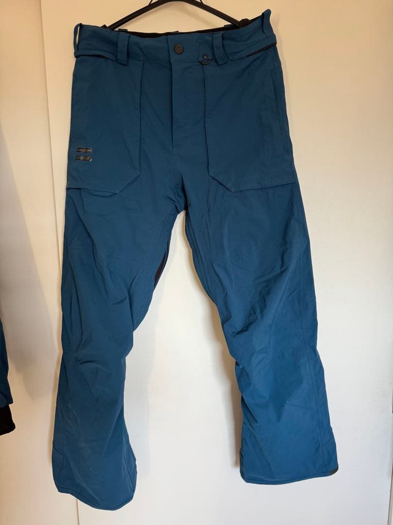 ボルコム スノーボードウェア 上下セット S GORE-TEX ブルー