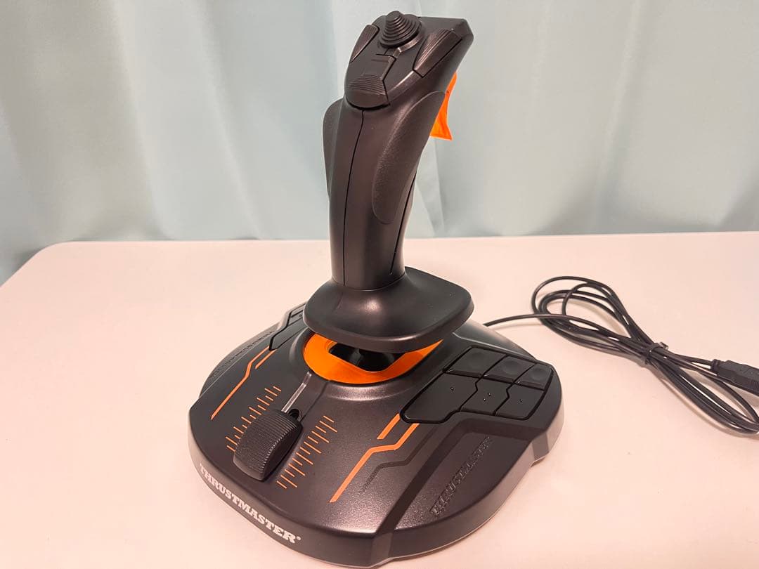 スラストマスター フライトスティック T.16000M FCS 美品