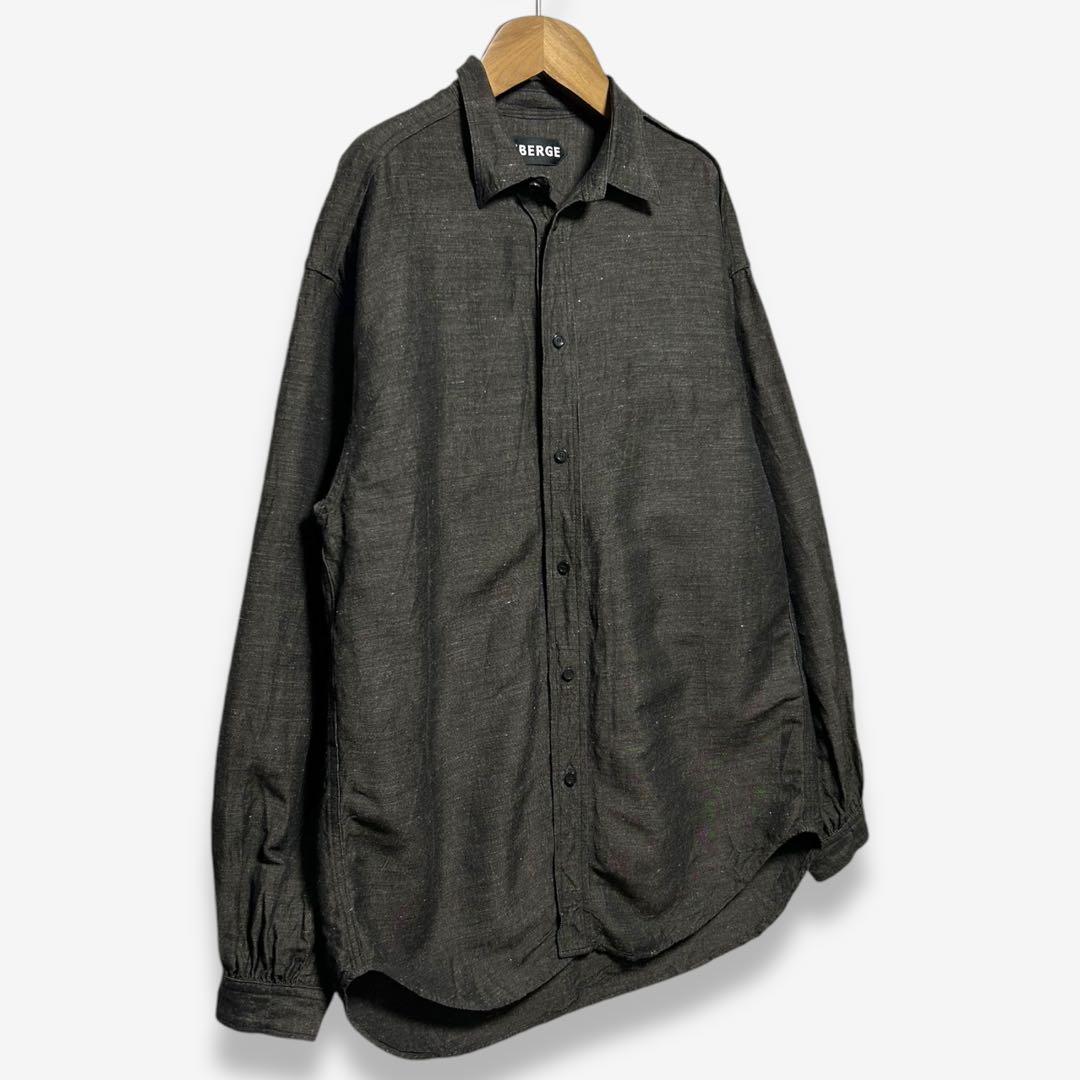 美品】AUBERGE 22SS ST GERMAIN レーヨンリネンシャツ42 - メルカリ