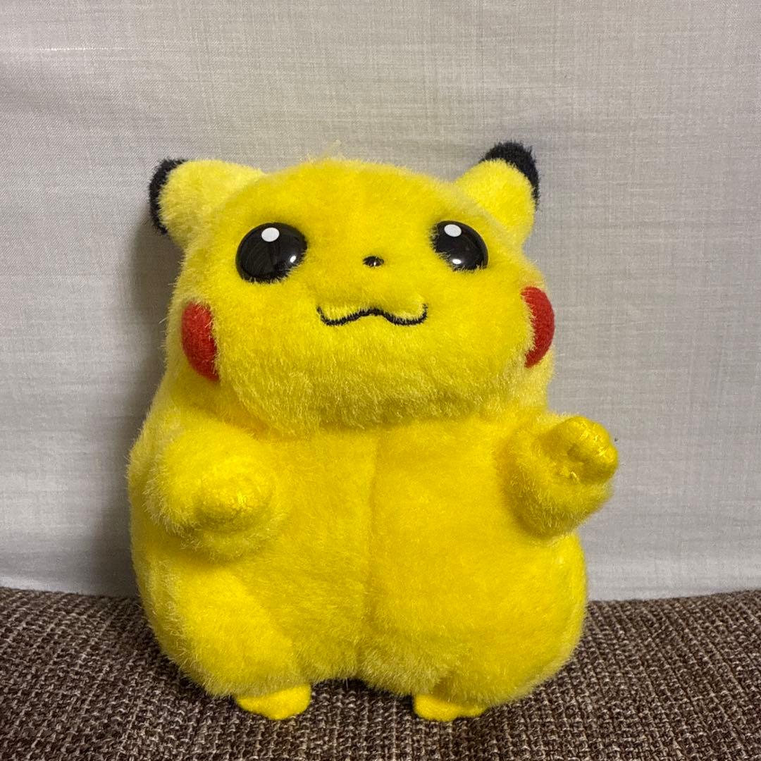 ピカチュウ TOMY ぬいぐるみ 初期ピカ ずんぐりむっくり 初代ポケモン H2 トミー(TOMY)|ピカチュウぬいぐるみ|【ハードオフ公式通販】オフモール