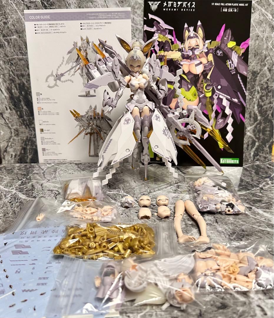朱羅 玉藻ノ前 白面金毛 メガミデバイス 塗装品 - メルカリ