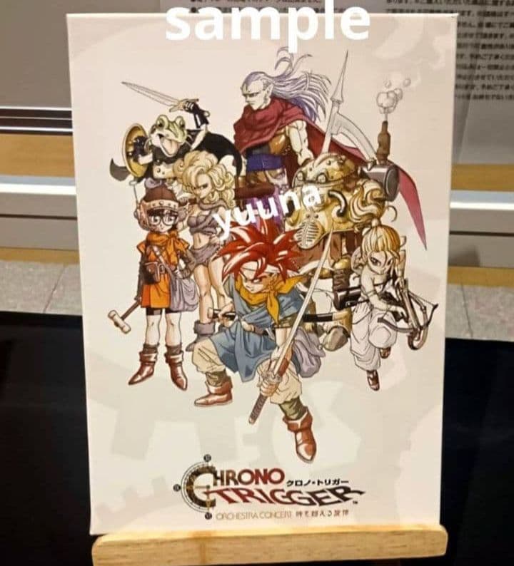 クロノトリガー オーケストラ 時を超える旋律 アートボード キャンバスボード CHRONO TRIGGER ORCHESTRA CONCERT 時を超える旋律 オフィシャル