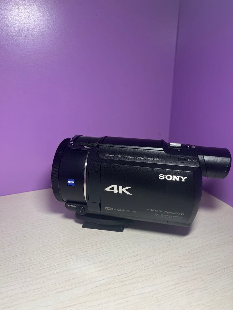 SONY 4K FDR-AX55 ビデオカメラ 本体•バッグ