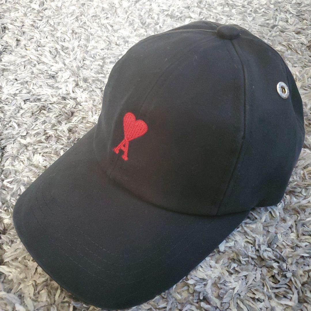 アミパリス AmiParis キャップ コットン ブラック