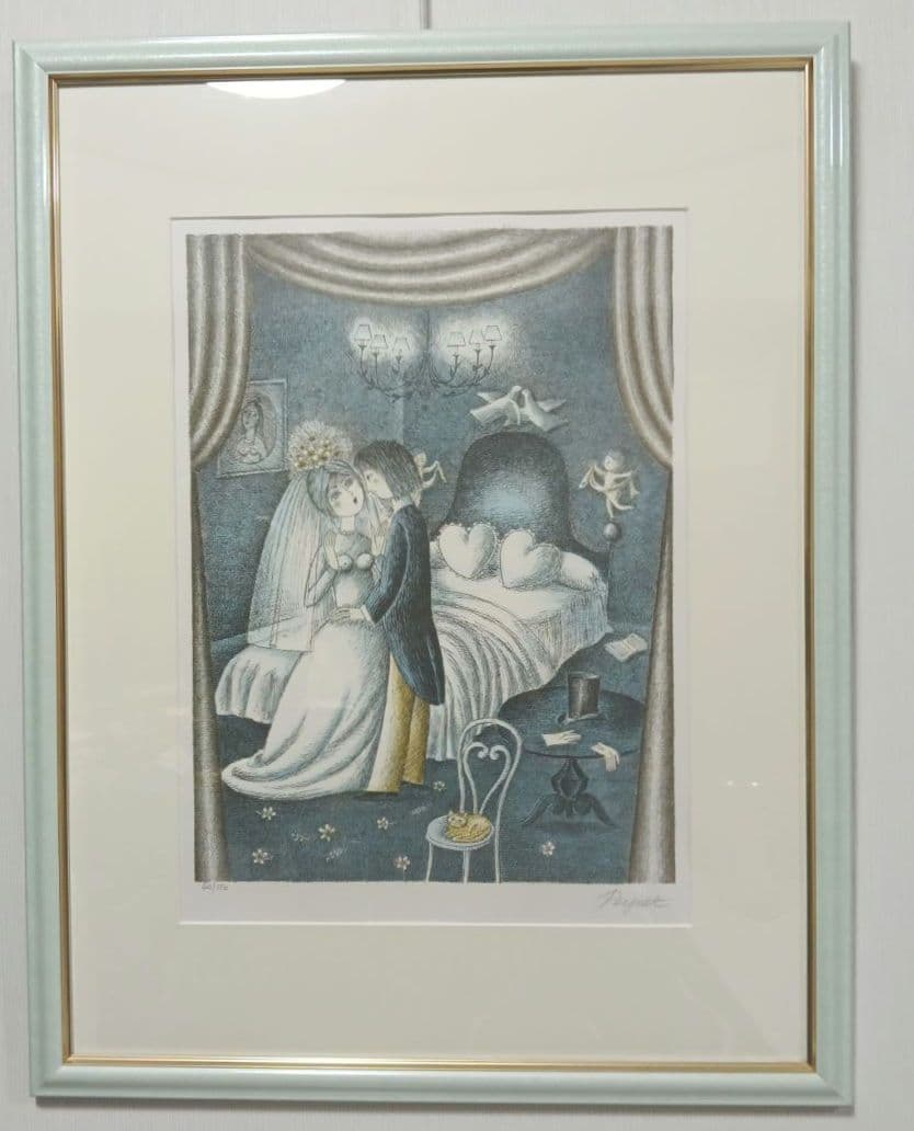 レイモン・ペイネ 愛のためらい リトグラフ サイン 限定250部 - メルカリ