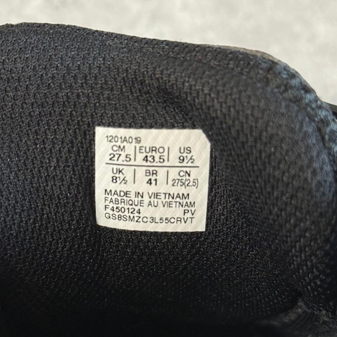 美品 アシックス GEL-KAYANO 14 ブラック×シルバー 27.5cm