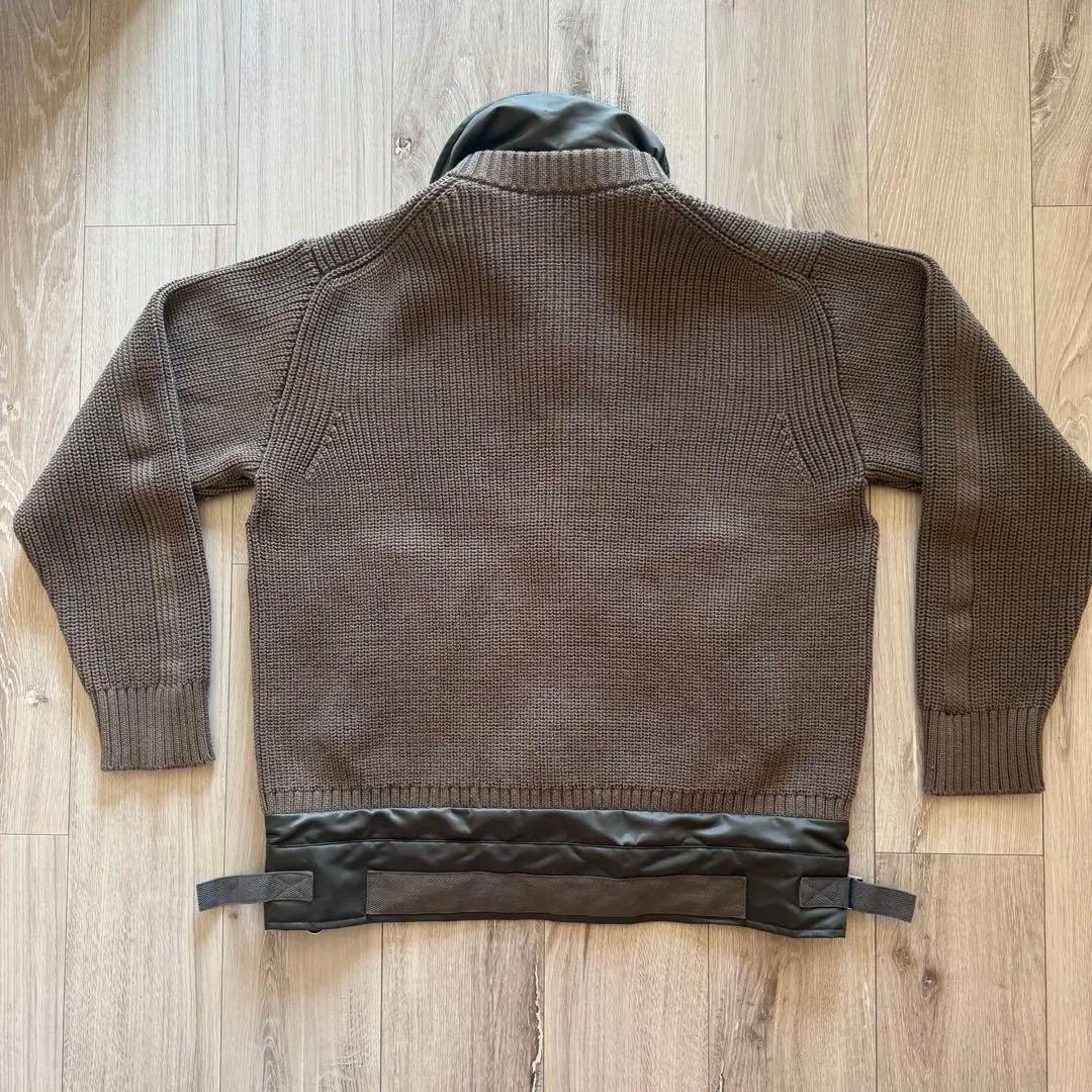 美品】sacai 23AW 23-02995M ニットブルゾンメンズ 2 - メルカリ