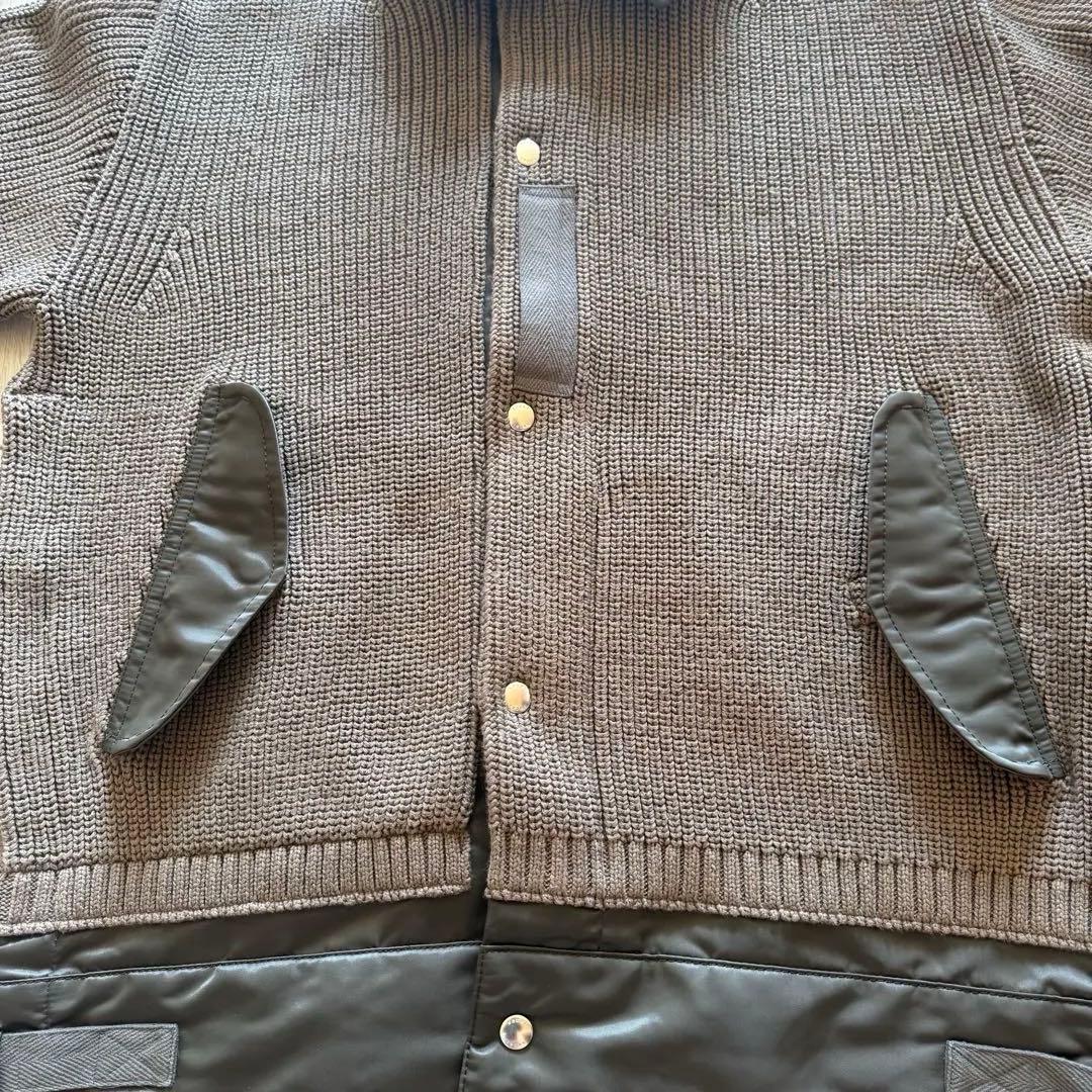 美品】sacai 23AW 23-02995M ニットブルゾンメンズ 2 - メルカリ
