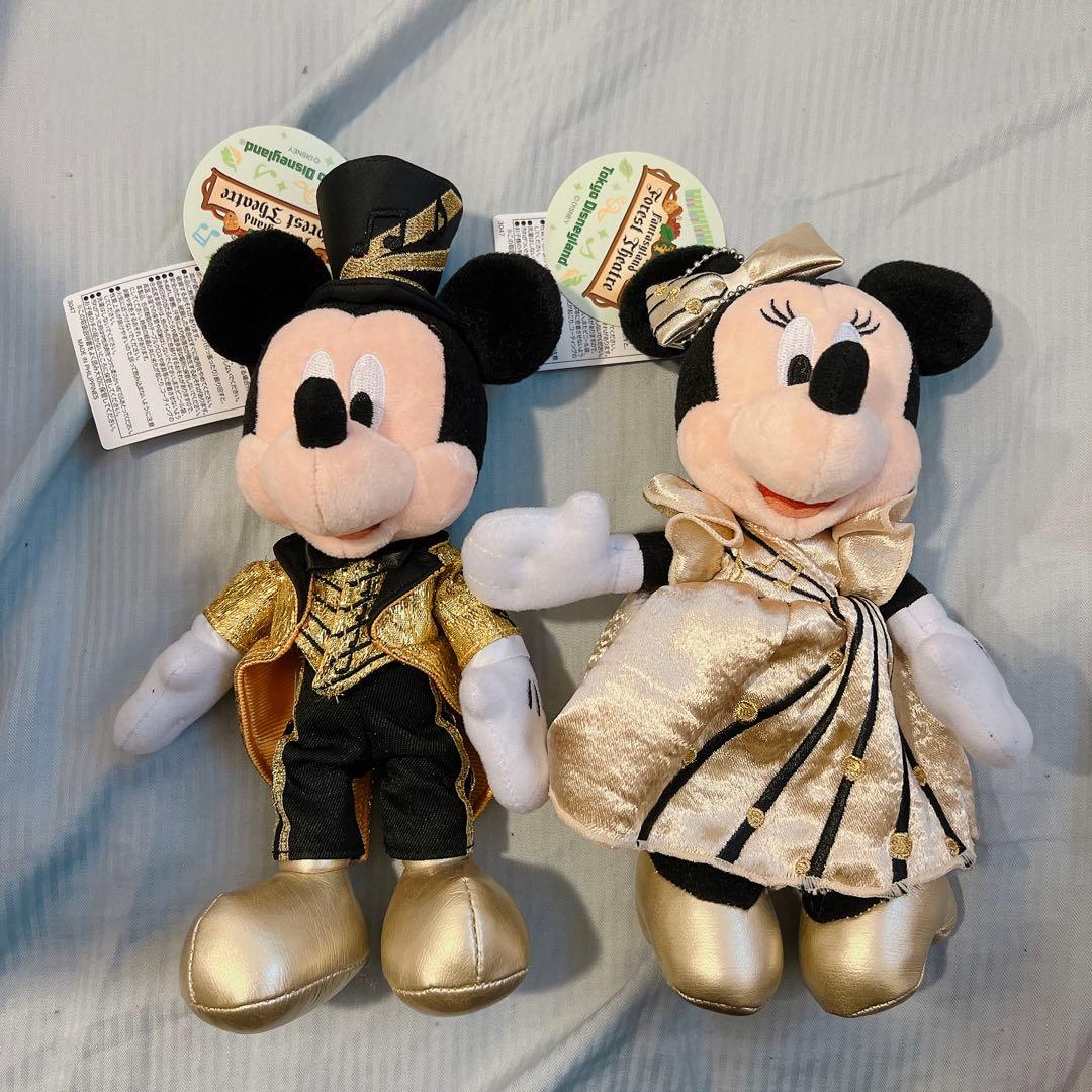 ミッキー ミニー フォレストシアター ぬいぐるみバッジ ぬいば　新品　タグ付き