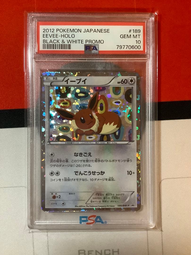 PSA10】ポケモンカード イーブイコレクション イーブイ BW プロモ