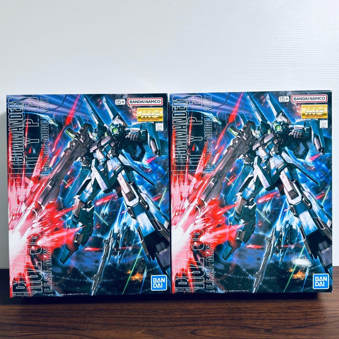 MG 1/100 RGZ-95C リゼル(隊長機) 2点セット - メルカリ