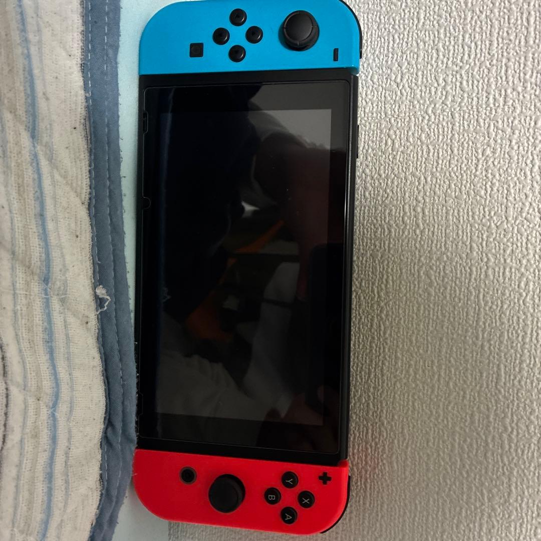 Nintendo Switch 本体 青/赤 sdカード128gb セット microSDカード 128GB Sen 1年保証 SWITCH 動作確認済 高速 SDXC